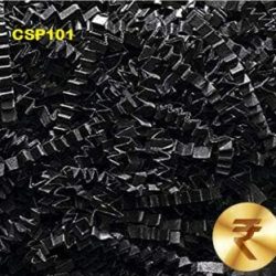 Black-Crinkle-Paper Crinkle Shredded Paper