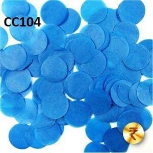 Paper Confetti Blue-Circle-Confetti