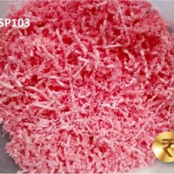 Shredded Paper For Gift Baskets Pink-Crinkle-Shredded-Paper